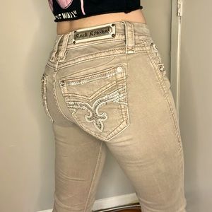Rock Revival jeans size 26 tan